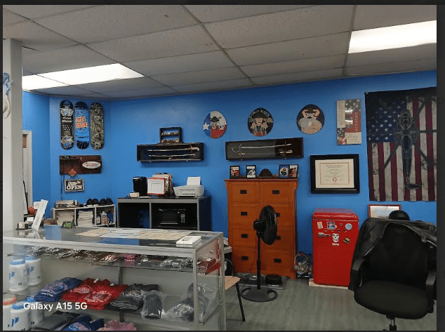 workout In 2020, Coach Andrew saw in Coach Art Zapata a genuine passion for leading, coaching, and motivating others — and began mentoring him to carry the mission forward. With 20 years of experience training U.S. Marines in physical fitness and discipline, Coach Art brought a deep understanding of functional training, leadership, and mindset to the gym. After two years of hands-on coaching and development, he officially took the helm in 2022 — raising the bar and redefining Rip Current Athletics with his own bold commitment to excellence, connection, and results that speak for themselves.
Joining Coach Art at the helm is his wife, Robin Zapata, who leads our nutrition and wellness coaching. Robin approaches total wellness with compassion, clarity, and a strong belief that no two journeys are the same. She understands that every member brings unique goals, backgrounds, and challenges — and meets them with personalized, fact-based guidance in a supportive, judgment-free environment. Her mission is to help members build lasting, healthy habits and create meaningful, sustainable change that extends far beyond the gym.
Under Coach Art’s leadership — and with Robin’s wellness expertise — Rip Current Athletics has grown into a dynamic space for group fitness, personal training, and nutrition coaching, built on trust, accountability, and no-ego support. Whether you're just starting out or leveling up, our team is here to guide you every step of the way on your fitness and wellness journey.